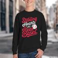 Stealing Hearts Like I Steal Bases Cute Baseball Boys Youth Crewneck Sweatshirt Stealing Hearts Like I Steal Bases Cute Baseball Boys Youth Crewneck Sweatshirt