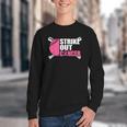 Strike Out Cancer Breast Cancer Awareness Baseball Warrior Youth Crewneck Sweatshirt Strike Out Cancer Breast Cancer Awareness Baseball Warrior Youth Crewneck Sweatshirt