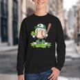 Toddler Baseball Drip Ice Cream Boys Kids St Patricks Day Youth Crewneck Sweatshirt Toddler Baseball Drip Ice Cream Boys Kids St Patricks Day Youth Crewneck Sweatshirt