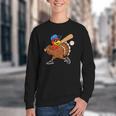 Turkey Baseball Thanksgiving Sports Humor Men Boy Kids Youth Crewneck Sweatshirt Turkey Baseball Thanksgiving Sports Humor Men Boy Kids Youth Crewneck Sweatshirt