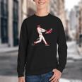 Valentines Day Baseball Batter Silhouette Heart For Men Boys Youth Crewneck Sweatshirt Valentines Day Baseball Batter Silhouette Heart For Men Boys Youth Crewneck Sweatshirt