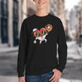 Valentines Day Baseball Heart Gloves Cute Boys Kid Youth Men Youth Crewneck Sweatshirt