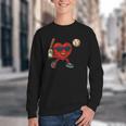 Valentines Day Baseball Red Heart Love Boys Kids Tee Youth Crewneck Sweatshirt Valentines Day Baseball Red Heart Love Boys Kids Tee Youth Crewneck Sweatshirt