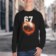 Women's 67 Baseball Boys Birthday Teens Six Seven Brainrot Youth Crewneck Sweatshirt Women's 67 Baseball Boys Birthday Teens Six Seven Brainrot Youth Crewneck Sweatshirt