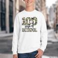 100 Days Of School Camo Baseball Camouflage For Kids Youth Crewneck Sweatshirt 100 Days Of School Camo Baseball Camouflage For Kids Youth Crewneck Sweatshirt