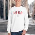 60 Year Old 1966 Classic Baseball 60th Birthday Youth Crewneck Sweatshirt