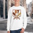 67 Baseball Drip Thanksgiving Six Seven Boys Teens Kids Youth Crewneck Sweatshirt