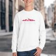 Atlanta Baseball Vintage Player Minimalist Skyline Retro Youth Crewneck Sweatshirt Atlanta Baseball Vintage Player Minimalist Skyline Retro Youth Crewneck Sweatshirt