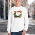Baseball Christmas Scoreboard Celebration Premium Tri-Blend Youth Crewneck Sweatshirt