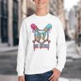 Baseball Drip Number 67 Player 6-7 Six Seven Meme Gen Alpha Youth Crewneck Sweatshirt
