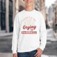 Baseball Game Day There Is No Crying In Baseball Youth Crewneck Sweatshirt Baseball Game Day There Is No Crying In Baseball Youth Crewneck Sweatshirt