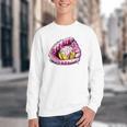 Baseball Glove Drip Shirt Ice Cream Dripping Girls Pocket Premium Youth Crewneck Sweatshirt Baseball Glove Drip Shirt Ice Cream Dripping Girls Pocket Premium Youth Crewneck Sweatshirt
