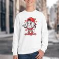 Baseball Ice Cream Valentine Dripping Game Day Men Boys Kids Youth Crewneck Sweatshirt Baseball Ice Cream Valentine Dripping Game Day Men Boys Kids Youth Crewneck Sweatshirt