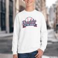 Dad Daddy Of The Rookie Baseball Youth Crewneck Sweatshirt Dad Daddy Of The Rookie Baseball Youth Crewneck Sweatshirt