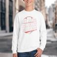 Hit Hard Run Fast Turn Left Baseball Fan Red Graphic Youth Crewneck Sweatshirt Hit Hard Run Fast Turn Left Baseball Fan Red Graphic Youth Crewneck Sweatshirt