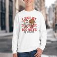 I Just Hit 100 Days Of School Baseball 100th Day Teacher Kid Youth Crewneck Sweatshirt