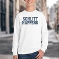 Schlitt Happens NY Bronx I Heart Baseball Apparel Youth Crewneck Sweatshirt Schlitt Happens NY Bronx I Heart Baseball Apparel Youth Crewneck Sweatshirt