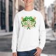 Six Seven 67 Meme Baseball Coquette Bow St Patrick's Day Youth Crewneck Sweatshirt Six Seven 67 Meme Baseball Coquette Bow St Patrick's Day Youth Crewneck Sweatshirt