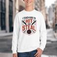 I Teach Kids To Hit And Steal Baseball Softball Coach Premium Tri-Blend Youth Crewneck Sweatshirt