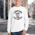 I Teach Kids To Hit And Steal Baseball Softball Coach Youth Crewneck Sweatshirt I Teach Kids To Hit And Steal Baseball Softball Coach Youth Crewneck Sweatshirt