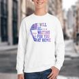 I Will Be Waiting For You At Home Baseball Softball Catcher Youth Crewneck Sweatshirt