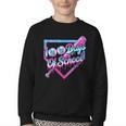 100 Days Of School Baseball 100th Day Ice Cream Boys Kids Youth Crewneck Sweatshirt 100 Days Of School Baseball 100th Day Ice Cream Boys Kids Youth Crewneck Sweatshirt