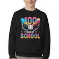 100 Days Of School Baseball Boys Ice Cream Drip 100th Day Youth Crewneck Sweatshirt 100 Days Of School Baseball Boys Ice Cream Drip 100th Day Youth Crewneck Sweatshirt