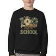 100 Days Of School Baseball Camo Boys Kids 100th Day Youth Crewneck Sweatshirt 100 Days Of School Baseball Camo Boys Kids 100th Day Youth Crewneck Sweatshirt