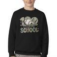 100 Days Of School Baseball Camo Celebration Youth Crewneck Sweatshirt 100 Days Of School Baseball Camo Celebration Youth Crewneck Sweatshirt