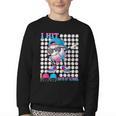 100 Days Of School Baseball Drip Boys Kids 100th Day School Youth Crewneck Sweatshirt 100 Days Of School Baseball Drip Boys Kids 100th Day School Youth Crewneck Sweatshirt