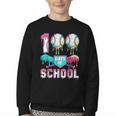 100 Days Of School Boys Kids 100th Day Of School Baseball Youth Crewneck Sweatshirt 100 Days Of School Boys Kids 100th Day Of School Baseball Youth Crewneck Sweatshirt
