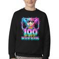 100 Drippy Days Of School Baseball Ice Cream 100th Day Boys Youth Crewneck Sweatshirt 100 Drippy Days Of School Baseball Ice Cream 100th Day Boys Youth Crewneck Sweatshirt