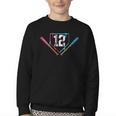 12th Birthday Baseball Ice Cream Drip 12 Years Old Boy Kids Youth Crewneck Sweatshirt 12th Birthday Baseball Ice Cream Drip 12 Years Old Boy Kids Youth Crewneck Sweatshirt