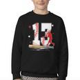 13 Years Old Baseball Birthday Boy 13th Bday Party Youth Crewneck Sweatshirt 13 Years Old Baseball Birthday Boy 13th Bday Party Youth Crewneck Sweatshirt