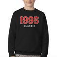 30 Year Old 1995 Classic Baseball Fan 30th Birthday Youth Crewneck Sweatshirt 30 Year Old 1995 Classic Baseball Fan 30th Birthday Youth Crewneck Sweatshirt