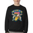I Was 6 Now I’m 7 Banana Drip Birthday Baseball Youth Crewneck Sweatshirt I Was 6 Now I’m 7 Banana Drip Birthday Baseball Youth Crewneck Sweatshirt