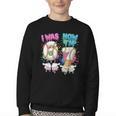 I Was 6 Now I'm 7 Baseball Drip 67 Birthday Boy 7th Birthday Youth Crewneck Sweatshirt I Was 6 Now I'm 7 Baseball Drip 67 Birthday Boy 7th Birthday Youth Crewneck Sweatshirt