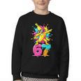 67 Baseball Ice Cream Six Seven Dabbing Banana Youth Crewneck Sweatshirt 67 Baseball Ice Cream Six Seven Dabbing Banana Youth Crewneck Sweatshirt