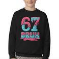 67 Ice Cream Drip Baseball For Men Women Kids Youth Crewneck Sweatshirt 67 Ice Cream Drip Baseball For Men Women Kids Youth Crewneck Sweatshirt