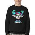 67 Meme Six Seven 6 7 Meme Baseball Drip Youth Crewneck Sweatshirt 67 Meme Six Seven 6 7 Meme Baseball Drip Youth Crewneck Sweatshirt