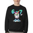 67 Meme Six Seven Meme Baseball Dapping Ice Cream Drip Youth Crewneck Sweatshirt 67 Meme Six Seven Meme Baseball Dapping Ice Cream Drip Youth Crewneck Sweatshirt