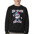 67 Meme Six Seven Baseball Ice Cream Drip Girls Boys Youth Crewneck Sweatshirt 67 Meme Six Seven Baseball Ice Cream Drip Girls Boys Youth Crewneck Sweatshirt