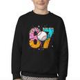 67 Six Seven 6 7 Boys 67 Baseball Ice Cream Drip 6 7 Youth Crewneck Sweatshirt