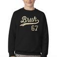 67 Six Seven Bruh Meme Baseball Style Vintage Youth Crewneck Sweatshirt 67 Six Seven Bruh Meme Baseball Style Vintage Youth Crewneck Sweatshirt