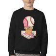 67 Tee Baseball Creamy Dripping Graphic Sixty-Seven Clothes Youth Crewneck Sweatshirt 67 Tee Baseball Creamy Dripping Graphic Sixty-Seven Clothes Youth Crewneck Sweatshirt