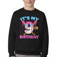 9th Birthday Baseball 9 Year Old Ice Cream Drip Boy Baseball Youth Crewneck Sweatshirt 9th Birthday Baseball 9 Year Old Ice Cream Drip Boy Baseball Youth Crewneck Sweatshirt