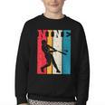 9th Birthday Nine Baseball Batter 9 Year Old Bday Boys Kids Youth Crewneck Sweatshirt 9th Birthday Nine Baseball Batter 9 Year Old Bday Boys Kids Youth Crewneck Sweatshirt