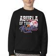 Abuela Rookie Of Year 1st Birthday Baseball Theme Matching Youth Crewneck Sweatshirt Abuela Rookie Of Year 1st Birthday Baseball Theme Matching Youth Crewneck Sweatshirt