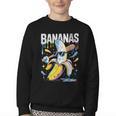 Banana Baseball Drip Kids Youth Boys Girls Sport Teens Youth Crewneck Sweatshirt