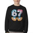 Baseball 67 Ice Cream Drip 67 Meme Player T-Shirt Youth Crewneck Sweatshirt